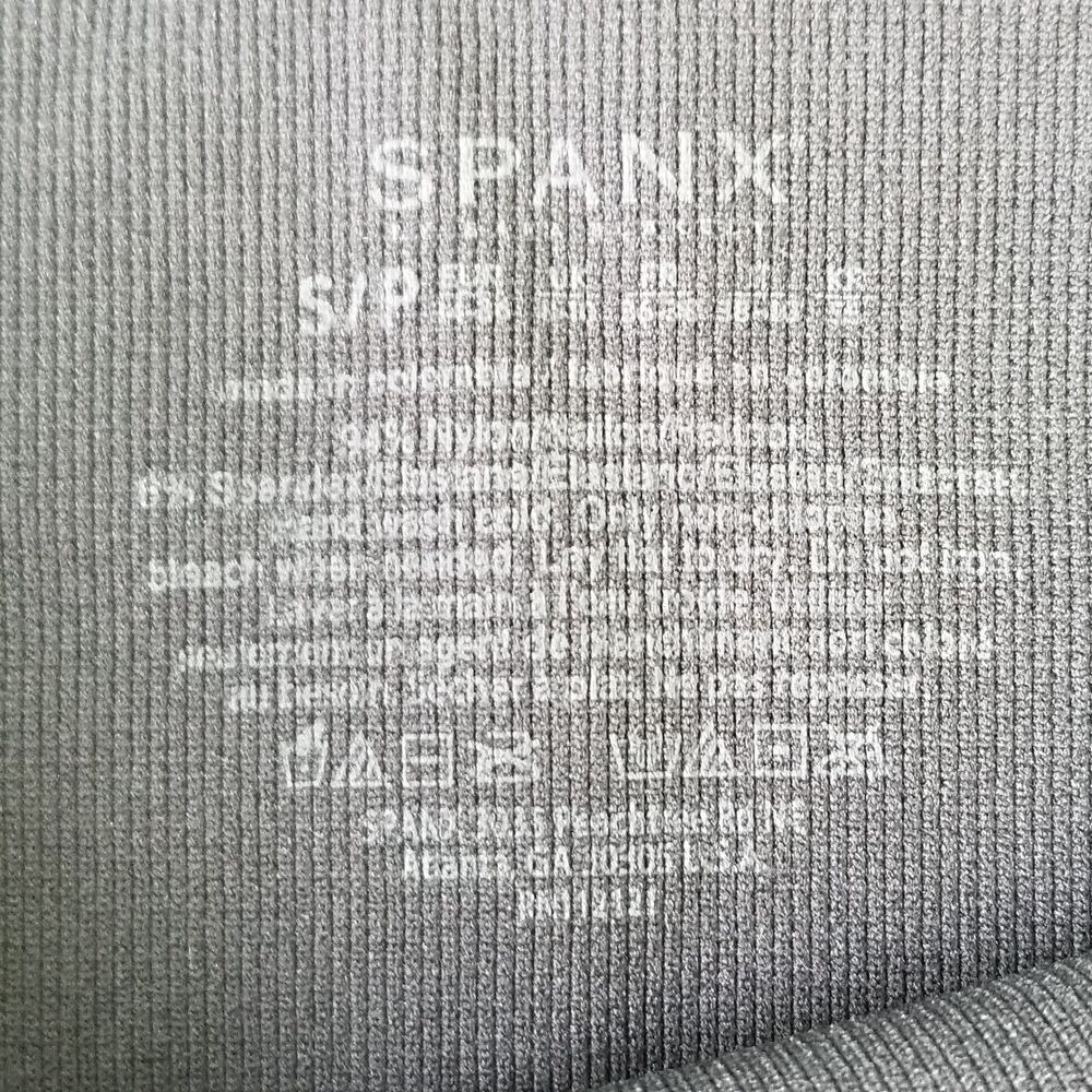 SPANX Leggings Womens Gray Black Size Small Camoflauge Camo Stretch - Picture 2 of 10